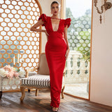 Vestido Rojo De Fiesta Style 
