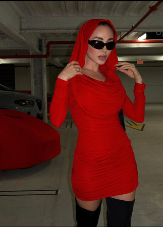 Vestido Rojo Style "Capricho Carmín"